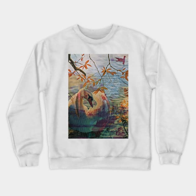 Happy Day at the Lake Crewneck Sweatshirt by n-dee-s